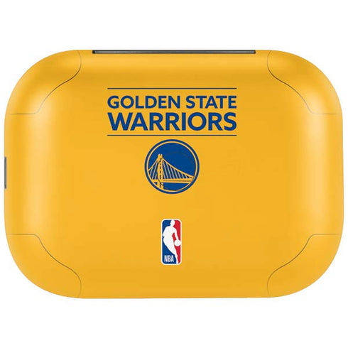 NBA Golden State Warriors Standard - Yellow Amazon Echo Buds Skin