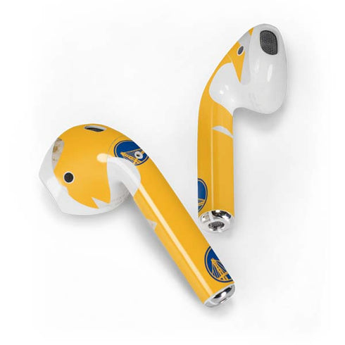 NBA Golden State Warriors Standard - Yellow Apple AirPods Skin