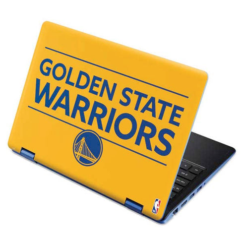 NBA Golden State Warriors Standard - Yellow Aspire R11 11.6in Skin