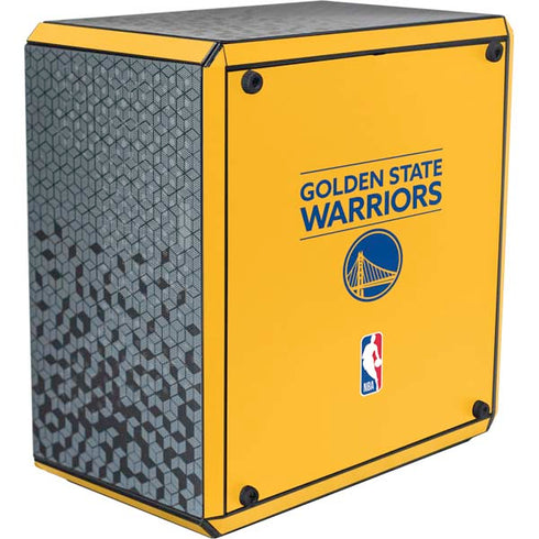 NBA Golden State Warriors Standard - Yellow Cooler Master MasterBox Q300L Mini Tower Skin