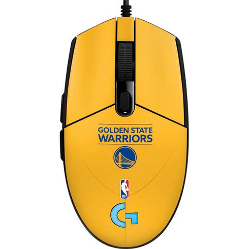 NBA Golden State Warriors Standard - Yellow G203 Prodigy RGB Wired Gaming Mouse Skin