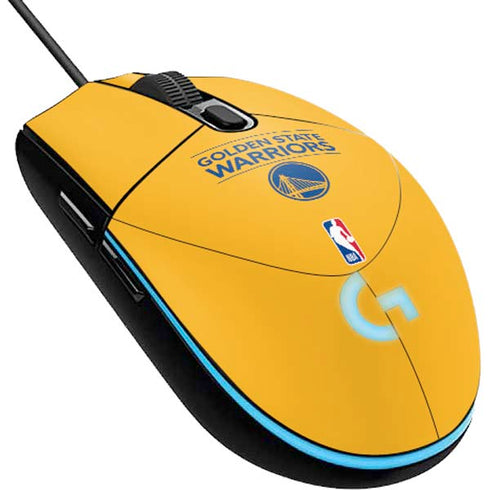 NBA Golden State Warriors Standard - Yellow G203 Prodigy RGB Wired Gaming Mouse Skin