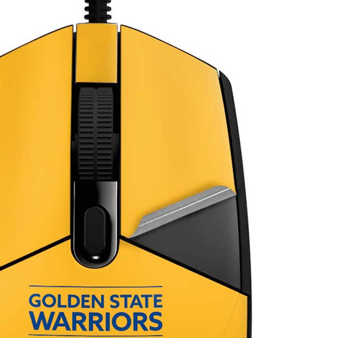 NBA Golden State Warriors Standard - Yellow G203 Prodigy RGB Wired Gaming Mouse Skin