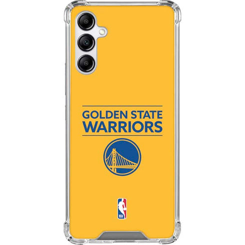 NBA Golden State Warriors Standard - Yellow Gabb Phone 4 Clear Case