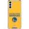 NBA Golden State Warriors Standard - Yellow Galaxy A13 5G Clear Case