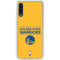 NBA Golden State Warriors Standard - Yellow Galaxy A50 Clear Case