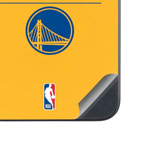 NBA Golden State Warriors Standard - Yellow Galaxy A54 5G Skin