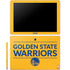 NBA Golden State Warriors Standard - Yellow Galaxy Book 12in Skin