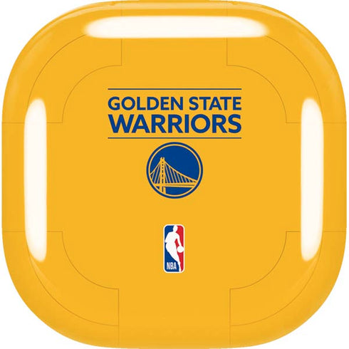 NBA Golden State Warriors Standard - Yellow Galaxy Buds Live Skin