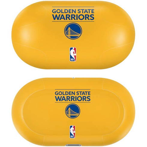 NBA Golden State Warriors Standard - Yellow Galaxy Buds Plus Skin