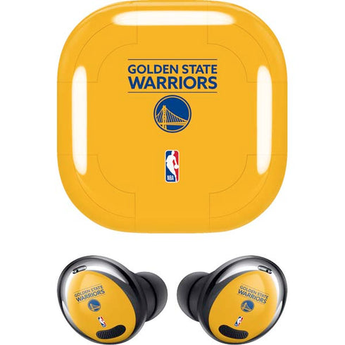 NBA Golden State Warriors Standard - Yellow Galaxy Buds Pro Skin