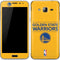 NBA Golden State Warriors Standard - Yellow Galaxy J3 Skin