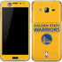 NBA Golden State Warriors Standard - Yellow Galaxy J3 Skin