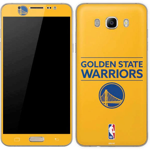 NBA Golden State Warriors Standard - Yellow Galaxy J7 Skin