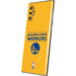 NBA Golden State Warriors Standard - Yellow Galaxy Note 10 Plus Skin