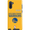 NBA Golden State Warriors Standard - Yellow Galaxy Note 10 Pro Case
