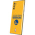 NBA Golden State Warriors Standard - Yellow Galaxy Note 10 Skin