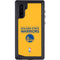 NBA Golden State Warriors Standard - Yellow Galaxy Note 10 Waterproof Case