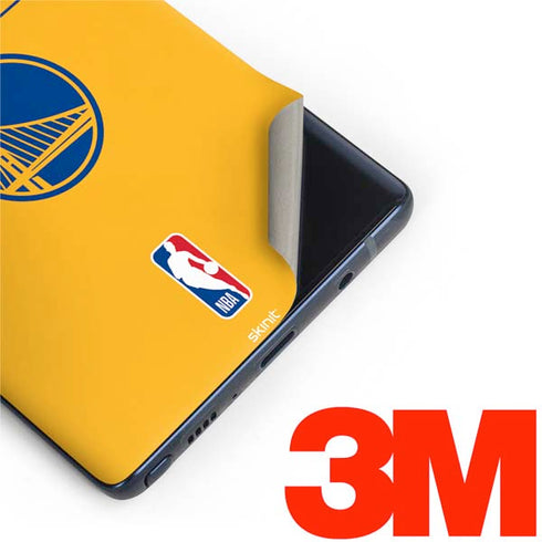 NBA Golden State Warriors Standard - Yellow Galaxy Note 9 Skin