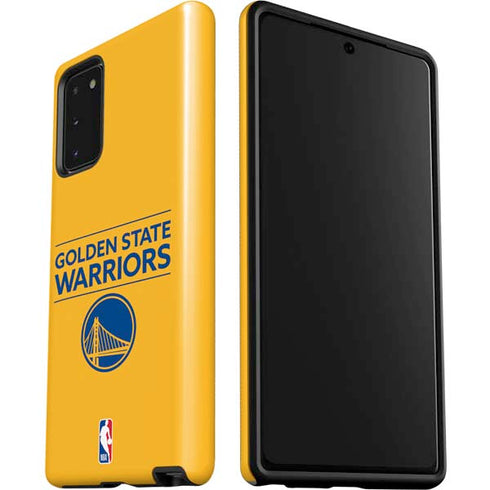 NBA Golden State Warriors Standard - Yellow Galaxy Note20 5G Pro Case