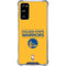 NBA Golden State Warriors Standard - Yellow Galaxy S20 FE Clear Case