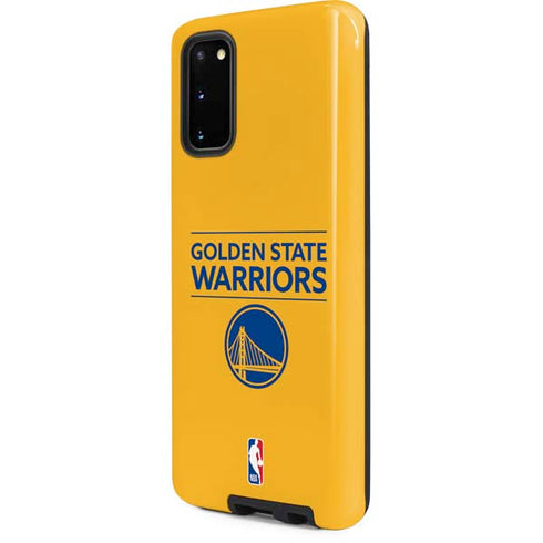 NBA Golden State Warriors Standard - Yellow Galaxy S20 Pro Case