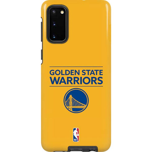 NBA Golden State Warriors Standard - Yellow Galaxy S20 Pro Case