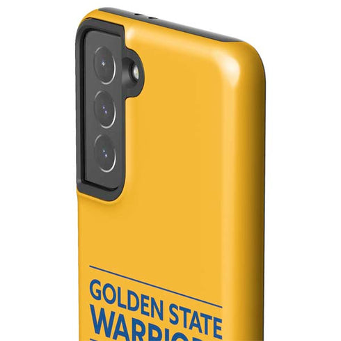 NBA Golden State Warriors Standard - Yellow Galaxy S21 5G Pro Case