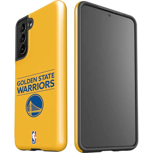 NBA Golden State Warriors Standard - Yellow Galaxy S21 5G Pro Case