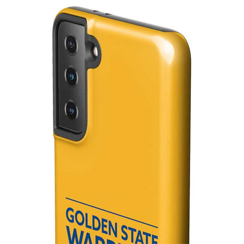 NBA Golden State Warriors Standard - Yellow Galaxy S21 FE Pro Case