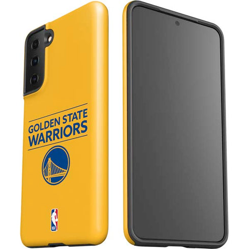 NBA Golden State Warriors Standard - Yellow Galaxy S21 FE Pro Case