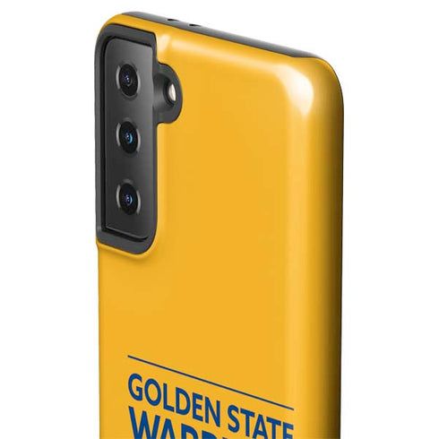 NBA Golden State Warriors Standard - Yellow Galaxy S21 Plus 5G Pro Case