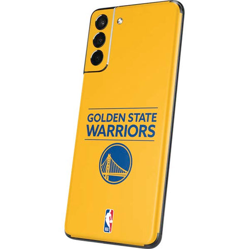 NBA Golden State Warriors Standard - Yellow Galaxy S21 Plus 5G Skin