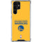 NBA Golden State Warriors Standard - Yellow Galaxy S22 Ultra Clear Case