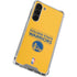 NBA Golden State Warriors Standard - Yellow Galaxy S23 Plus Clear Case