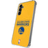 NBA Golden State Warriors Standard - Yellow Galaxy S24 Plus Clear Case
