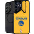 NBA Golden State Warriors Standard - Yellow Galaxy S25 Plus Kickstand Case