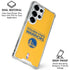 NBA Golden State Warriors Standard - Yellow Galaxy S25 Ultra Clear Case