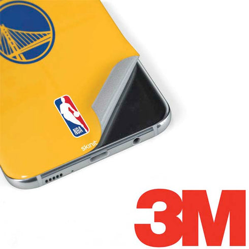 NBA Golden State Warriors Standard - Yellow Galaxy S8 Plus Skin