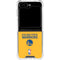 NBA Golden State Warriors Standard - Yellow Galaxy Z Flip6 Clear Case