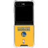 NBA Golden State Warriors Standard - Yellow Galaxy Z Flip6 Clear Case