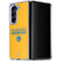 NBA Golden State Warriors Standard - Yellow Galaxy Z Fold5 5G Clear Case