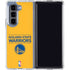 NBA Golden State Warriors Standard - Yellow Galaxy Z Fold5 5G Clear Case
