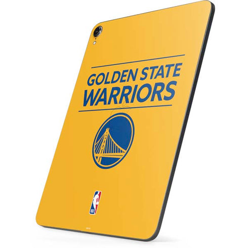 NBA Golden State Warriors Standard - Yellow Apple iPad Pro Skin