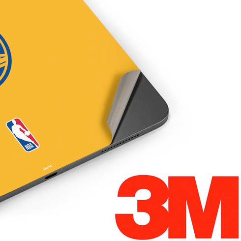 NBA Golden State Warriors Standard - Yellow Apple iPad Pro Skin
