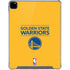 NBA Golden State Warriors Standard - Yellow iPad Pro 12.9in (2020) Clear Case