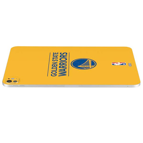 NBA Golden State Warriors Standard - Yellow iPad Pro 13in M4 (2024) Skin