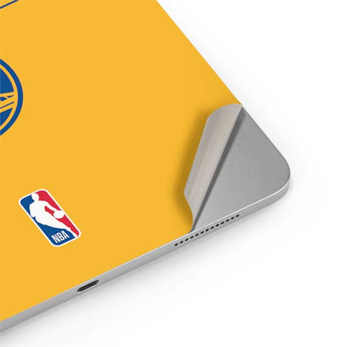 NBA Golden State Warriors Standard - Yellow iPad Pro 13in M4 (2024) Skin