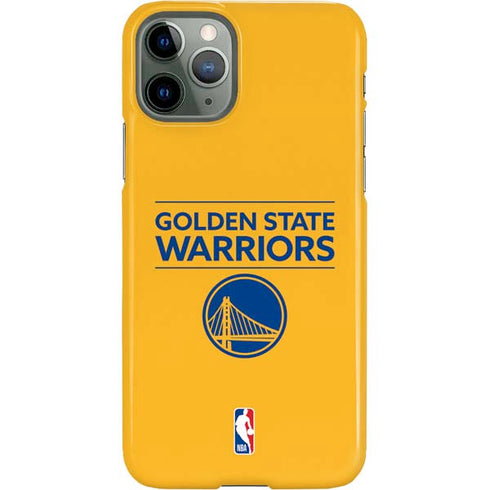 NBA Golden State Warriors Standard - Yellow iPhone 11 Pro Lite Case