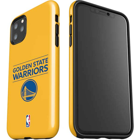 NBA Golden State Warriors Standard - Yellow iPhone 11 Pro Max Impact Case